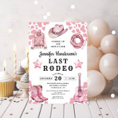 Invitation Bachelorette Rodéo Dernier rose