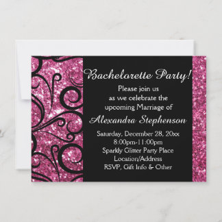 Invitation Bachelorette rose