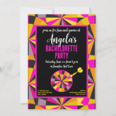 Invitation Bachelorette Salle de jeu Fille's Theme Party (Devant)