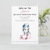 Invitation Bachelorette Spa (Debout devant)