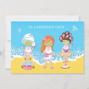 Invitation Bachelorette Spa