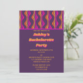 Invitation Bachelorette super Disco (Debout devant)