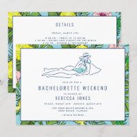 Bachelorette Tropical Beach Girls Weekend Getaway