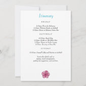 Invitation Bachelorette Tropicale avec Pina Colada (Dos)