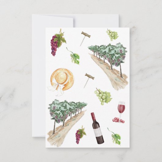 Invitation Bachelorette Vin (Dos)