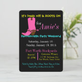 INVITATION BACHELORETTE WEEKEND INVITE DIGITAL DOWNLOAD (Debout devant)