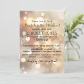 Invitation Bachelorette Weekend Party Itinéraire Snowflakes (Debout devant)