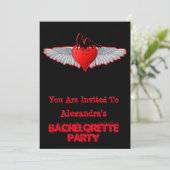 Invitation Bachelortie style rock tatouage Biker (Debout devant)