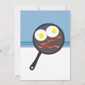 Invitation Bacon et OEufs toutes les entreprises (Dos)