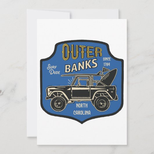 Invitation Badge NC des banques extérieures (Devant)