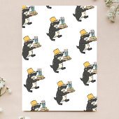 Invitation Badger sur Vélo Troisième fête d'anniversaire