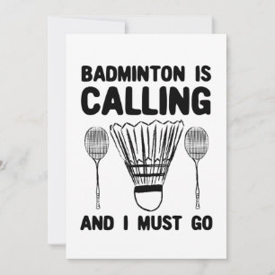 Invitation Badminton - Badminton