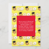 Invitation Bagel Petit-Déjeuner Brunch Graduation Party Invit (Dos)