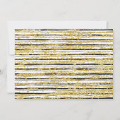 Invitation Bague au Nouvel An et prendre un verre Parties sci (Dos)