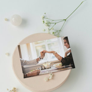 Invitation Bague dans la nouvelle année Mariage Enregistrer l