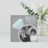 Invitation Bague de diamant de la soirée du 60e anniversaire  (Debout devant)