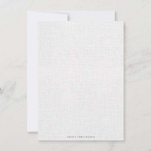 Invitation Bagues à vin blanc Bagues à douche nuptiale Invita (Dos)