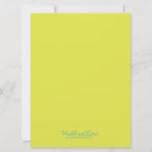 Invitation Bahama Blue Roll sur Bowling Anniversaire (Dos)