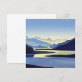 Invitation « Bahamaputra » de Nicholas Roerich (Devant / Derrière)