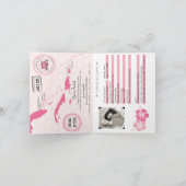 Invitation Bahamas St Thomas St Kitts Mariage de passeport de (Intérieur)