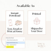 Invitation Bahamas Surprise Trip Boarding Pass Gift Card