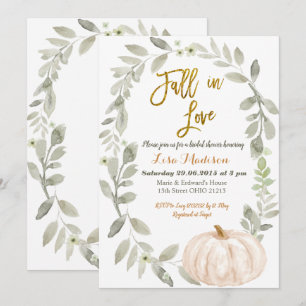 Invitation Baie de verdure aquarelle Fête de mariage