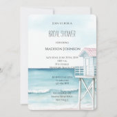 Invitation Baie Océanique Fête de Mariage (Devant)
