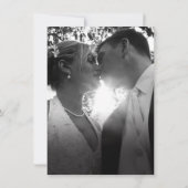 Invitation Baies d'herbe tassées couleur terre cuite aquarell (Dos)