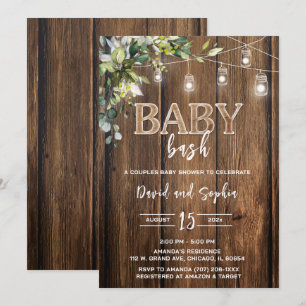 Invitation Baignade de bébé personnalisée