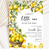 Invitation Baignade de Citron de Main Squeeze pour Bébé