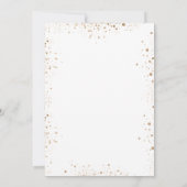 Invitation Baignade des jumeaux eucalyptus vert fleuri blanc (Dos)