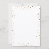 Invitation Baignade des jumeaux eucalyptus vert fleuri blanc (Dos)