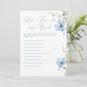 Invitation Baigneuse de mariage rustique bohème à l'eucalyptu (Debout devant)