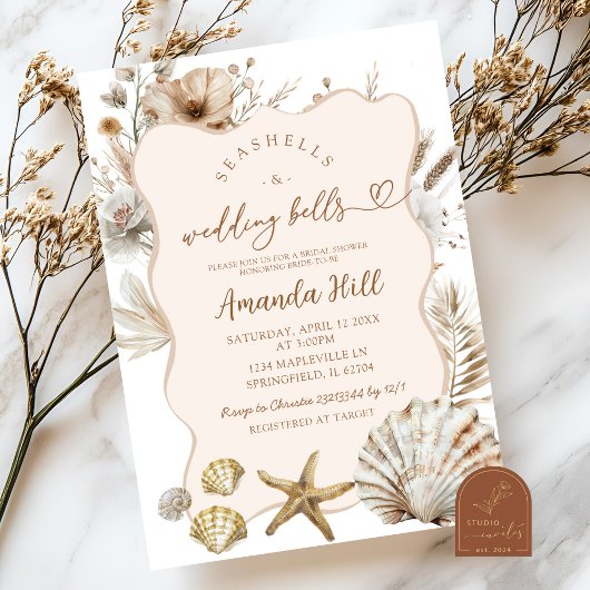 Invitation Baigneuse de plage Boho Summer Baby Shower