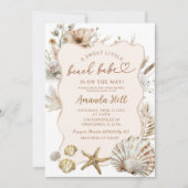 Invitation Baigneuse de plage Boho Summer Baby Shower (Devant)