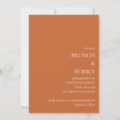 Invitation Baignez dans l'ambiance chic d'une Baby Shower Mar (Devant)