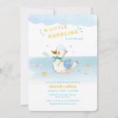 Invitation Bain de bébé petit canard Shower (Devant)