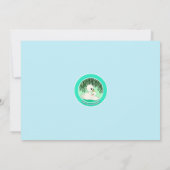 Invitation Baiser doux de maman d'invitation de baby shower (Dos)