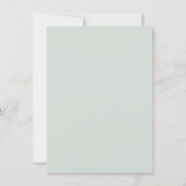 Invitation Baisers à papillon et voeux bébé Bébé Fille Douche (Dos)