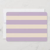 Invitation Baisers à papillon et voeux d'anniversaire Photo A (Dos)