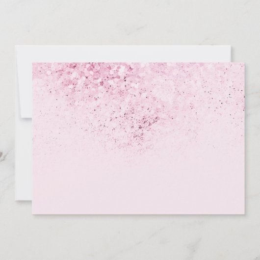 Invitation Baisers À Papillon Et Voeux D'Anniversaire Photo D (Dos)