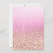 Invitation Baisers à papillon et voeux de bébé Baby shower fi (Dos)