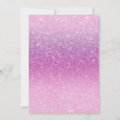 Invitation Baisers à papillon et voeux de bébé Baby shower fi (Dos)