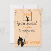 Invitation Baisers avec étoiles (Devant)