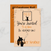 Invitation Baisers avec étoiles (Devant / Derrière)