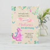Invitation baisers de papillon et voeux de dragon (Debout devant)