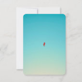 Invitation Baisers de sirènes et souhaits d'étoiles de mer| I (Dos)