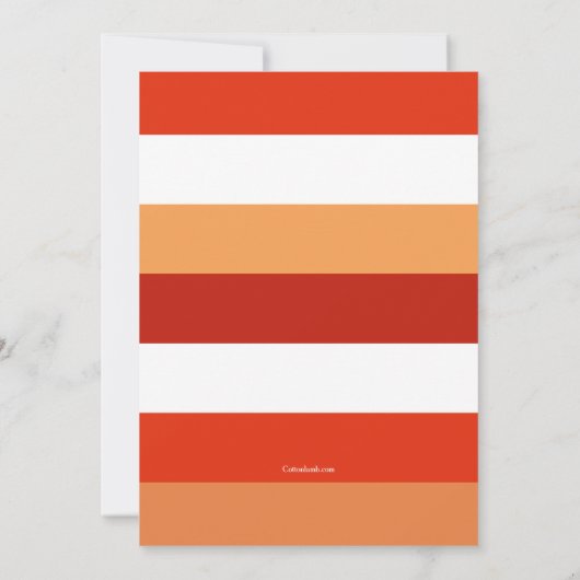 Invitation Bake au homard (Dos)