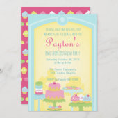 Invitation Bakeshoppe (Devant / Derrière)