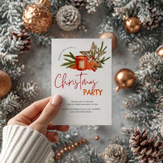 Invitation Baking Spirit Bright Fête de Noël Bake